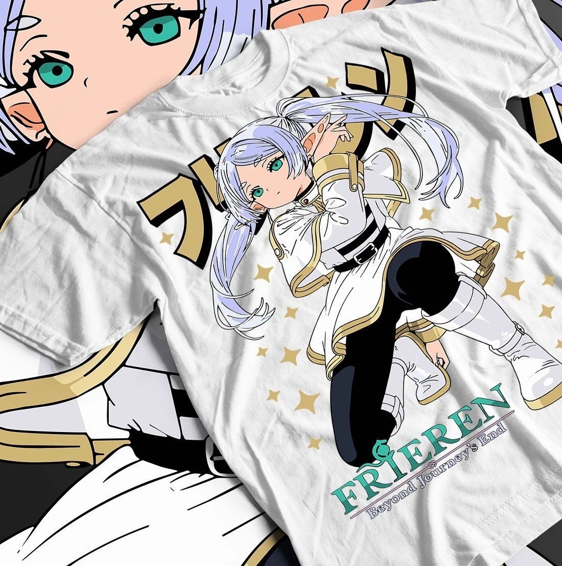 Frieren Anime Merchandise - Fern Stark Anime Gifts T-Shirt, Frieren