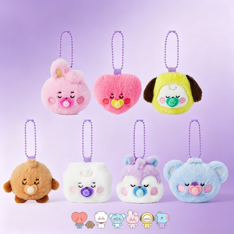 Anime Merchandise Wholesale - BT21 cartoon cute baby series plush