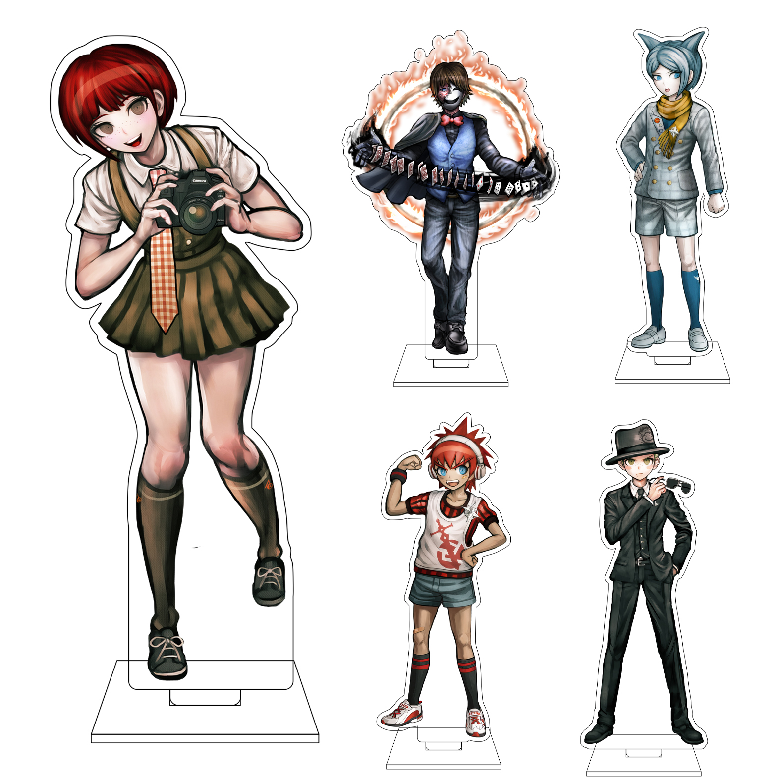 Free Anime Merchandise - 16CM Anime Danganronpa Cosplay Acrylic Figure