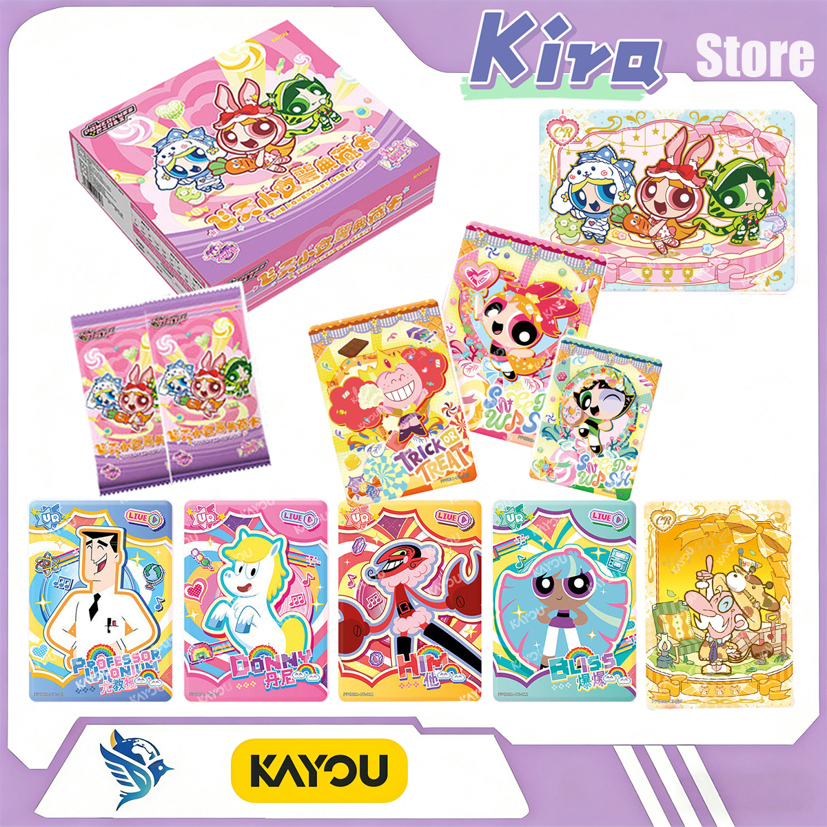 Anime Merchandise Licensing - Kayou The Powerpuff Girls GDetective Card