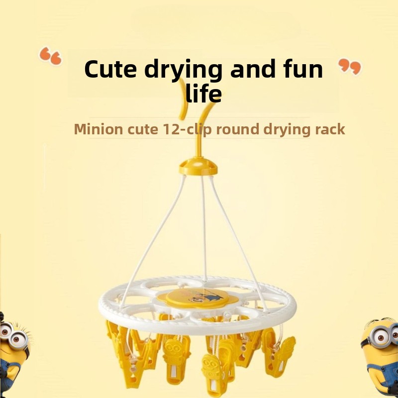 Anime Merchandise Wholesale - Minions cartoon cute round clothes hanger