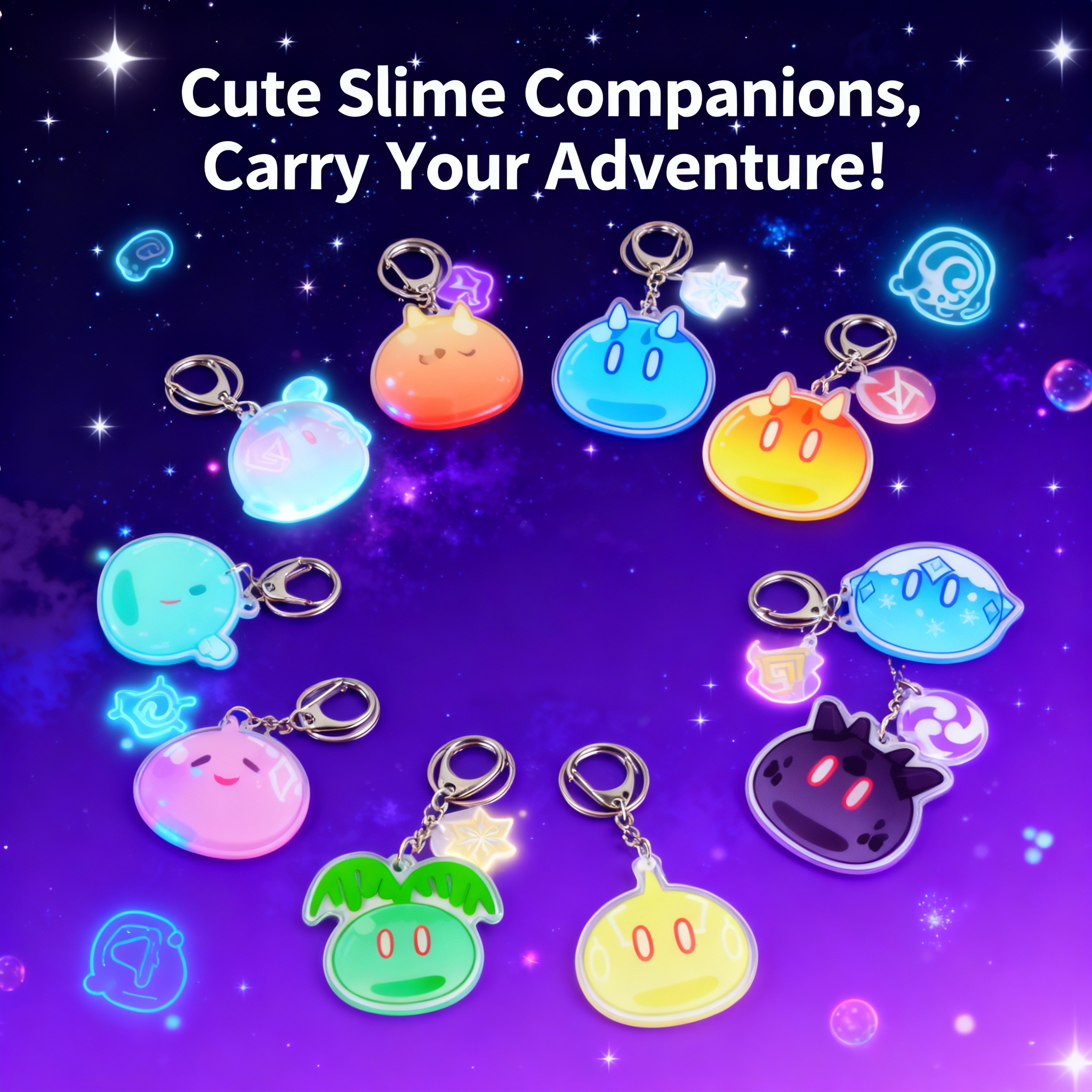 Genshin Impact Slime Acrylic A - Anime Merchandise Wholesale บทวิจารณ์และราคา