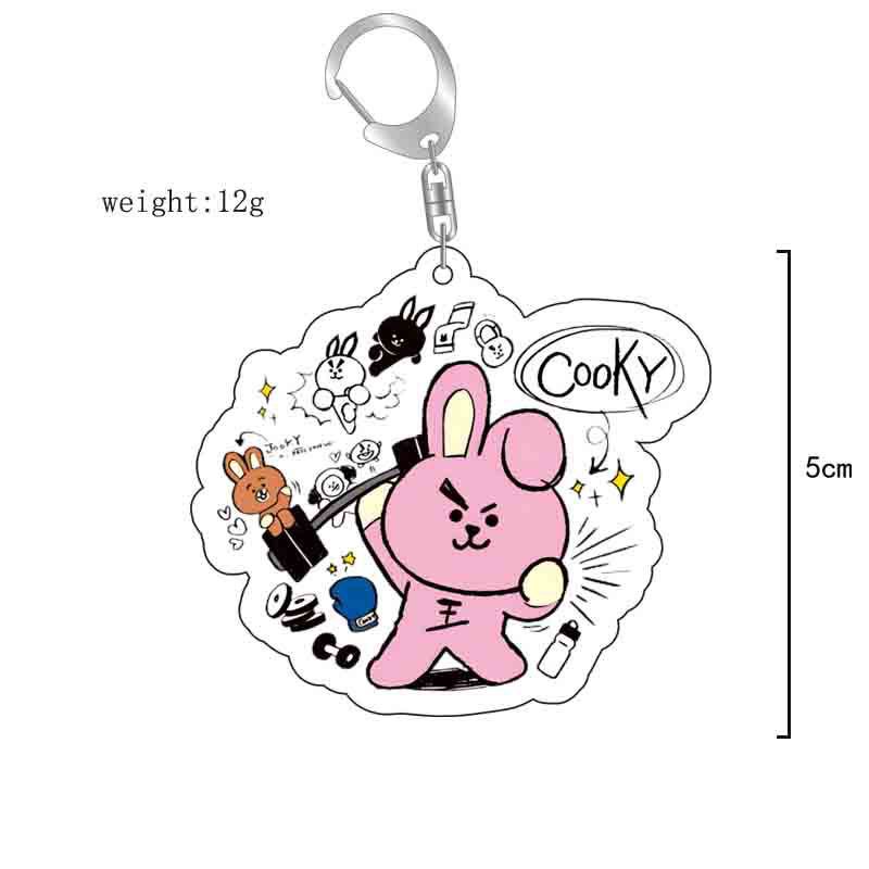 BT21 anime cartoon cute acryli - Anime Merchandise Wholesale บทวิจารณ์และราคา