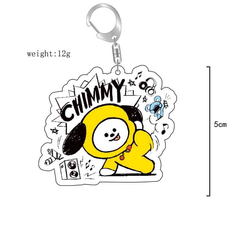 BT21 anime cartoon cute acryli - Anime Merchandise Wholesale บทวิจารณ์และราคา