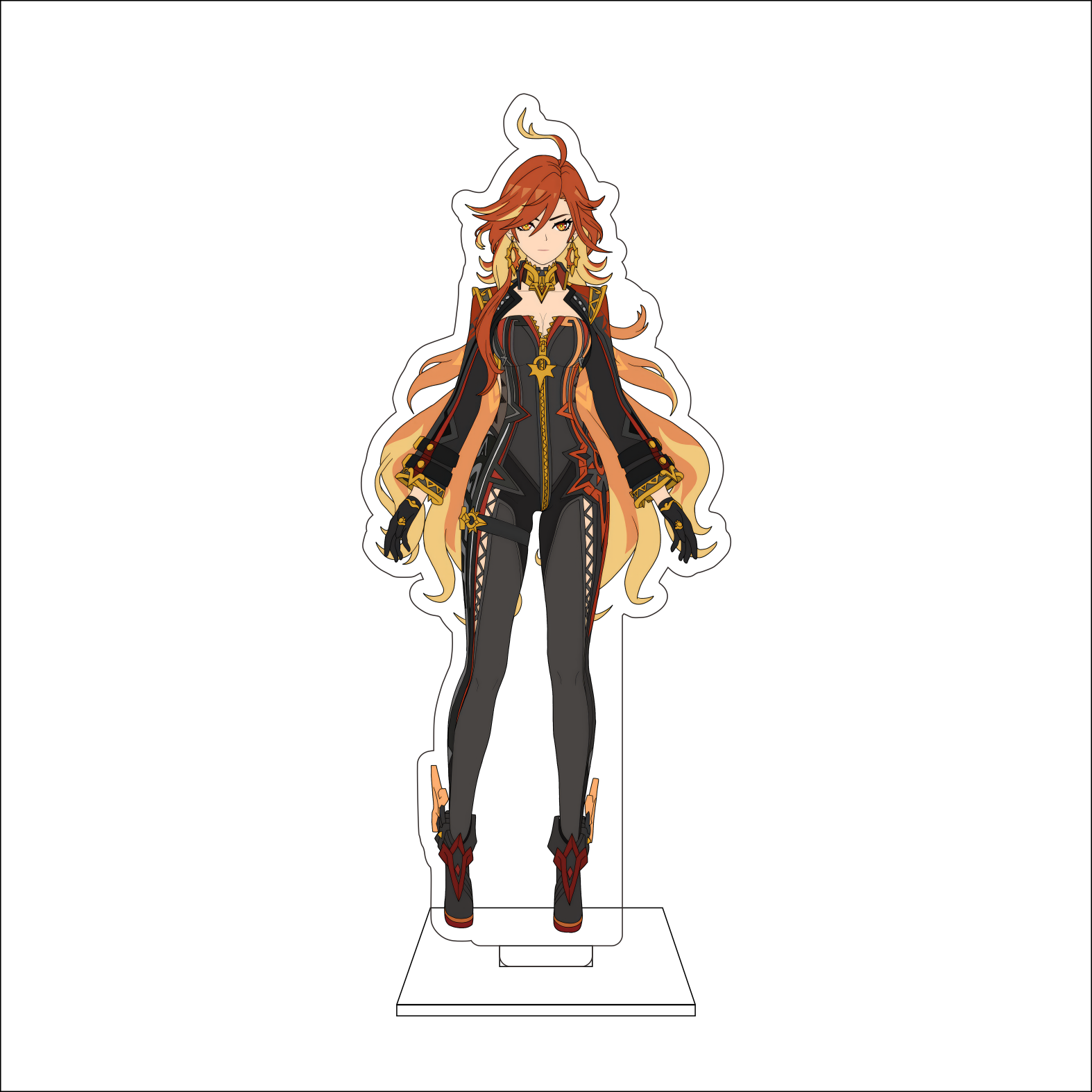 16CM Anime Genshin Impact Cosp - Free Anime Merchandise บทวิจารณ์และราคา