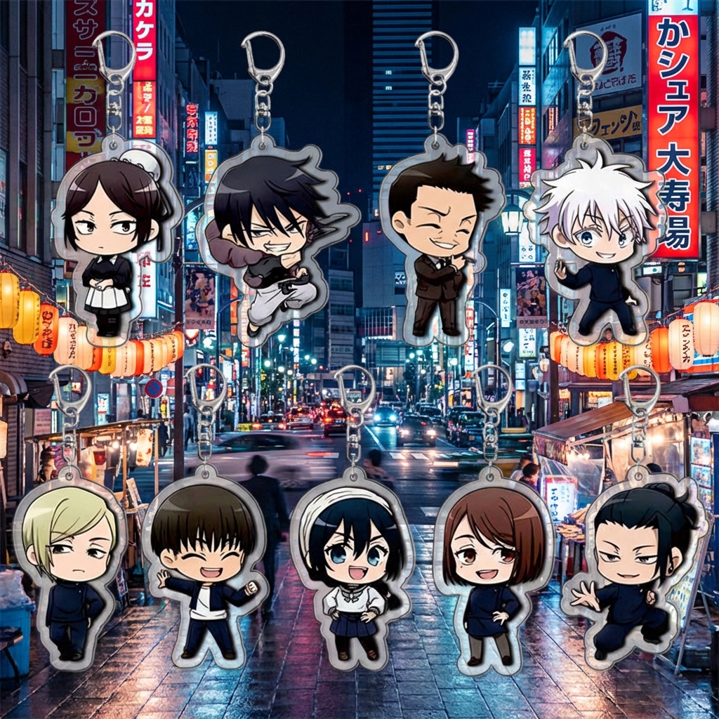 Jujutsu Kaisen Acrylic Keychai - Anime Merchandise Wholesale บทวิจารณ์และราคา