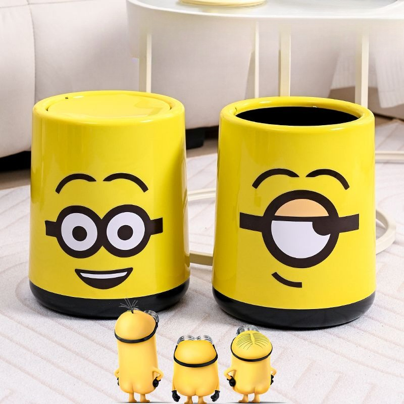 Minions cartoon cute trash can - Anime Merchandise Wholesale บทวิจารณ์และราคา