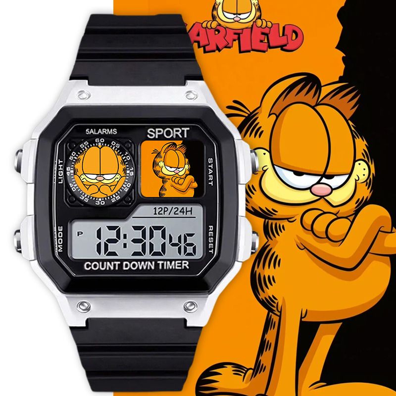Garfield cartoon cute student  - Anime Merchandise Wholesale บทวิจารณ์และราคา