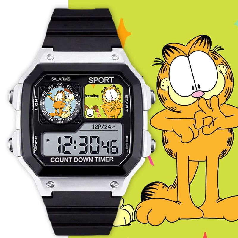 Garfield cartoon cute student  - Anime Merchandise Wholesale บทวิจารณ์และราคา